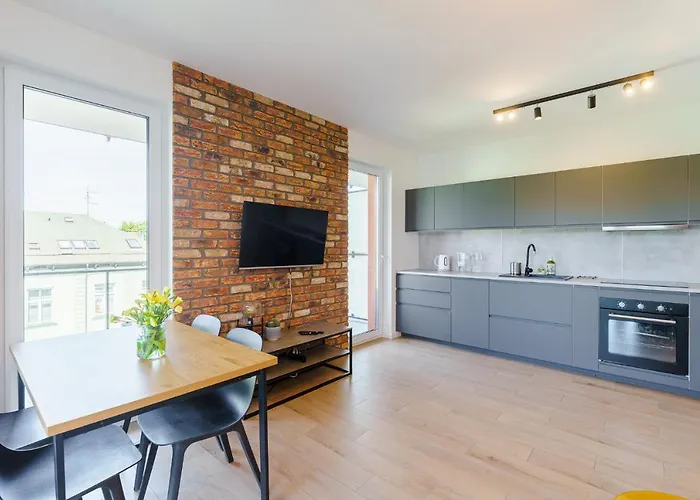 شقة Wyspa Solna Apartament Lux كولوبرزيغ