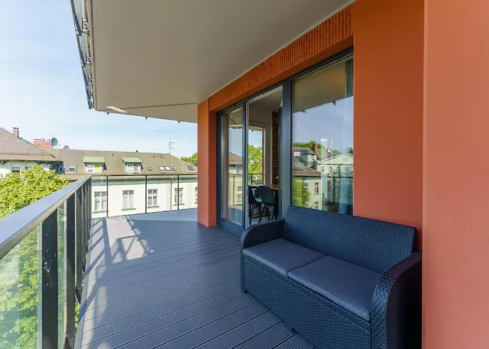 شقة Wyspa Solna Apartament Lux كولوبرزيغ